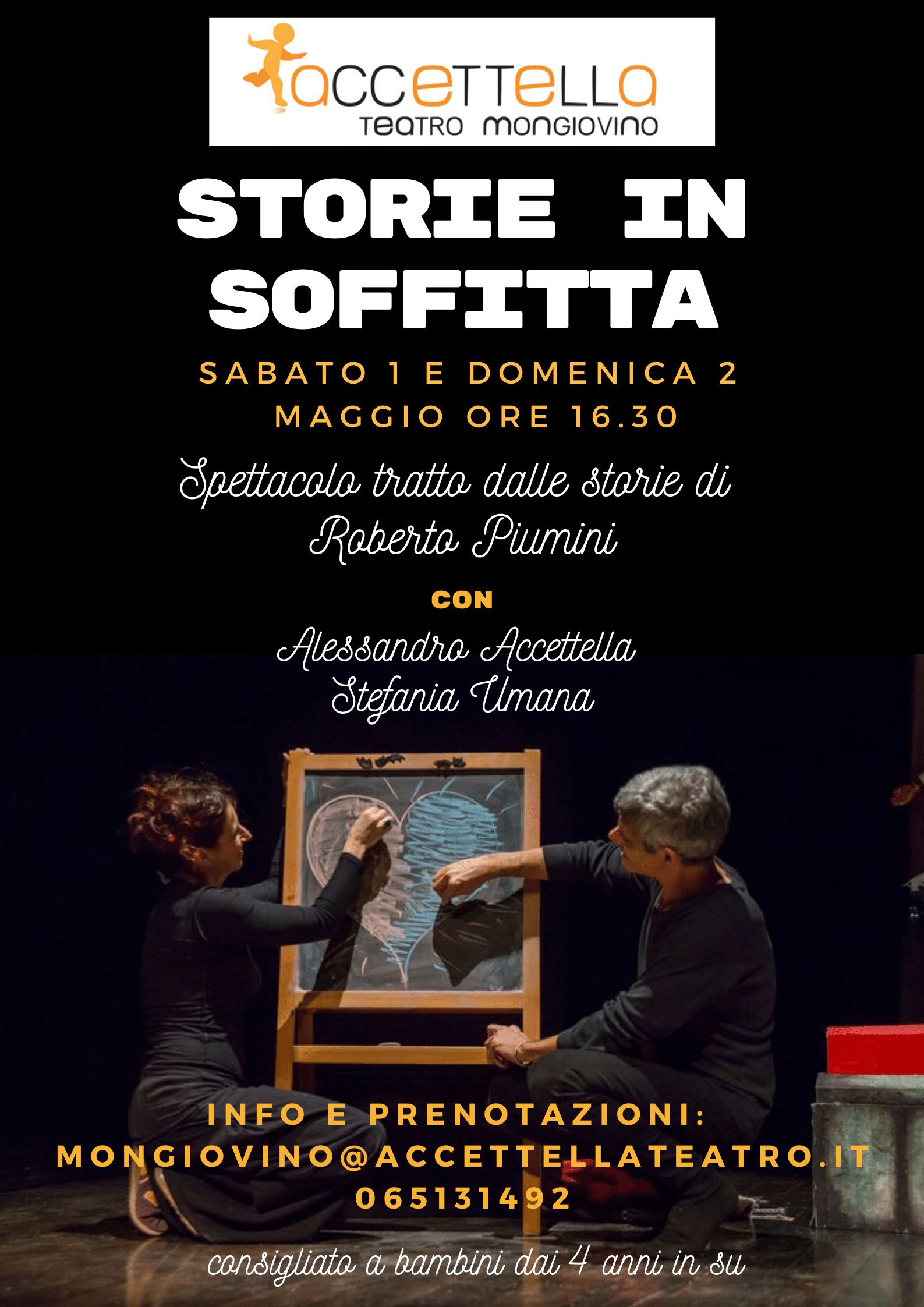 locandina STORIE IN SOFFITTA