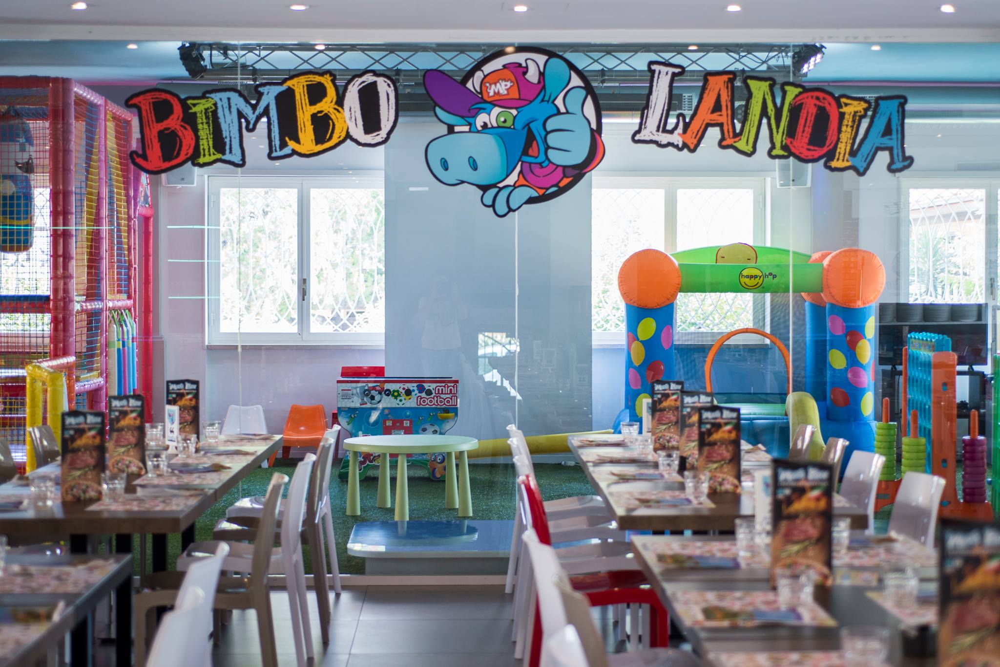 Mucca Pazza Anagnina, ristorante con area giochi per bambini