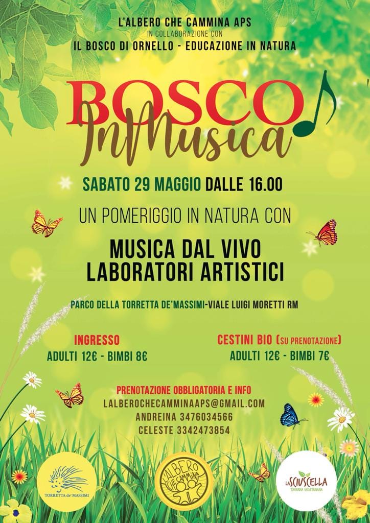 musica dal vivo famiglie bambini parco picnic