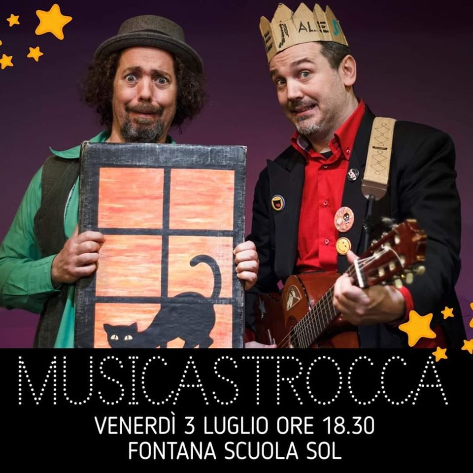 musicastrocca evento bambini weekend roma concerto spettacolo