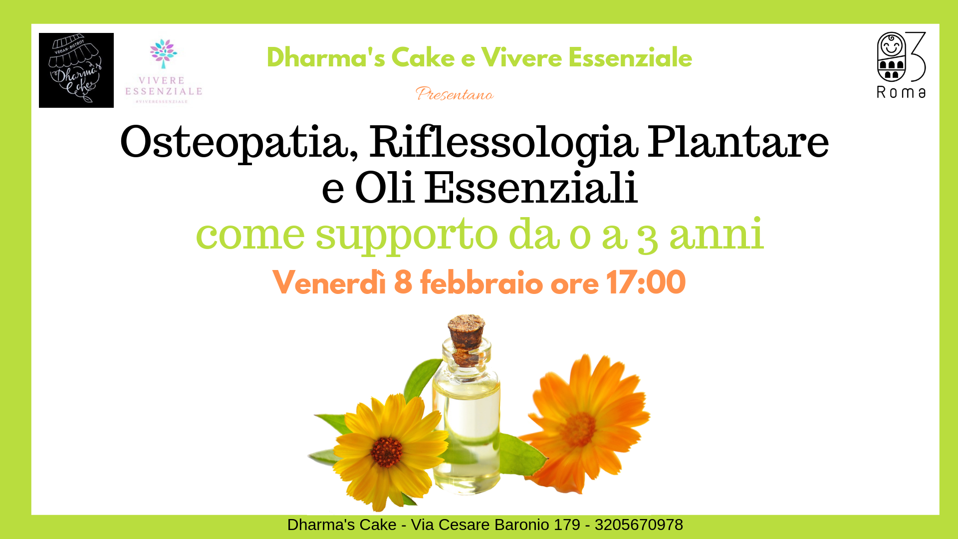 Oli essenziali, riflessologia plantare, osteopatia per bambini, neonati e donne incinta a Roma