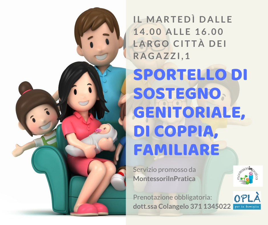 opla per la famiglia sportello aiuto genitori+