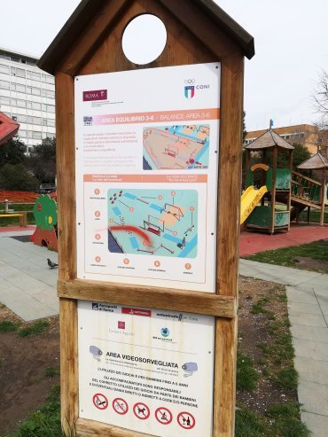 parco giochi per bambini piccoli roma flaminio 01246