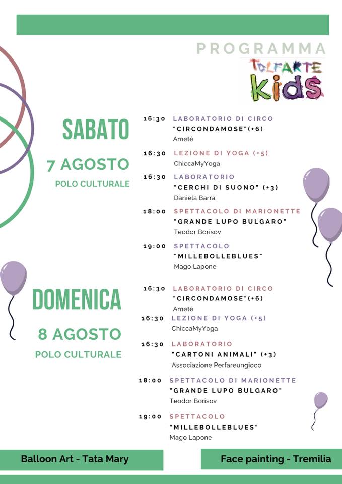 tolfarte festival arte di strada eventi bambini roma tolfa