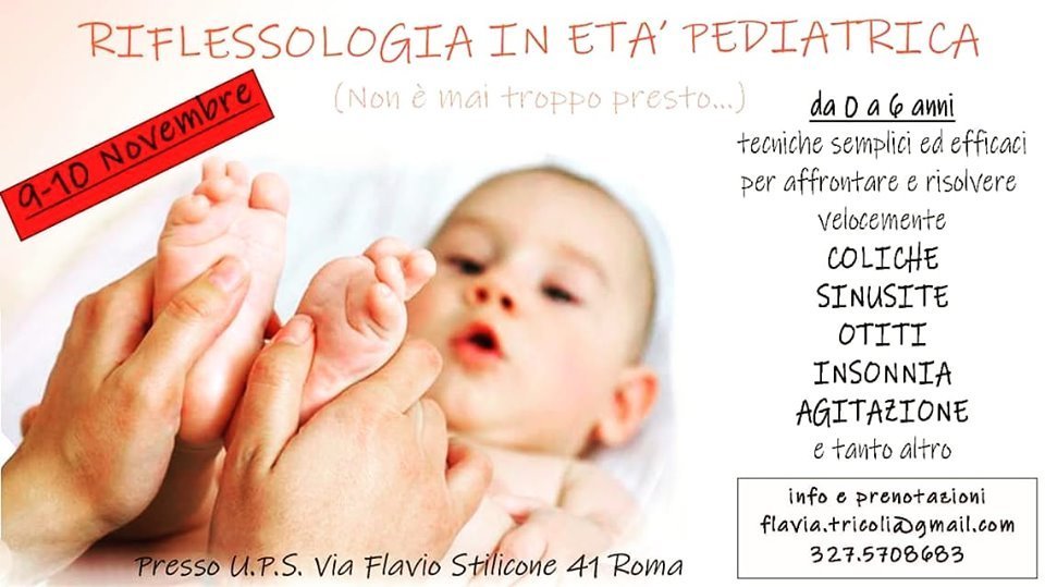 riflessologia pediatrica