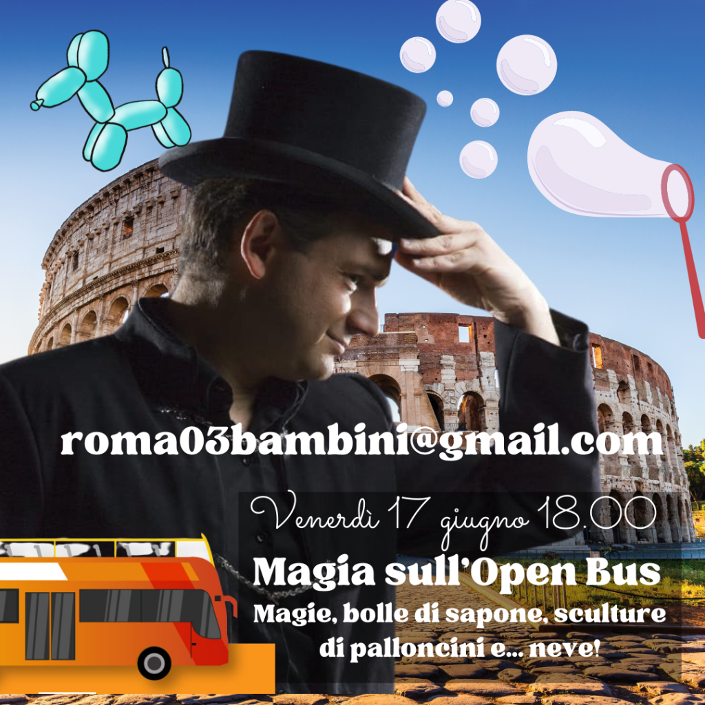 eventi per bambini roma weekend