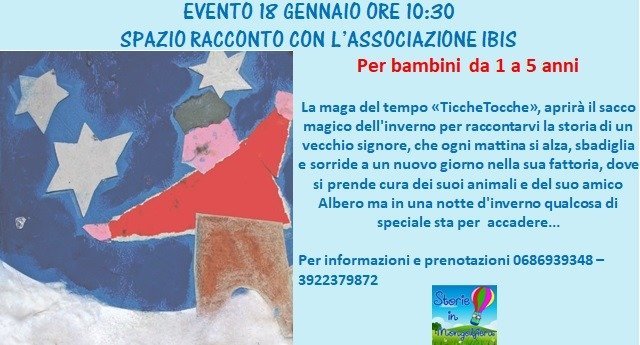 spazio racconto per bambini teatro storie in mongolfiera roma