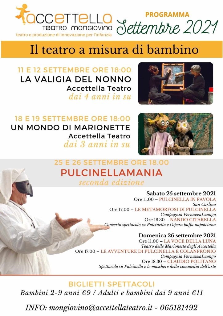 spettacoli teatro per bambini roma