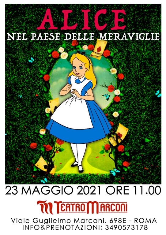 teatro marconi per bambini alice nel paese delle meraviglie