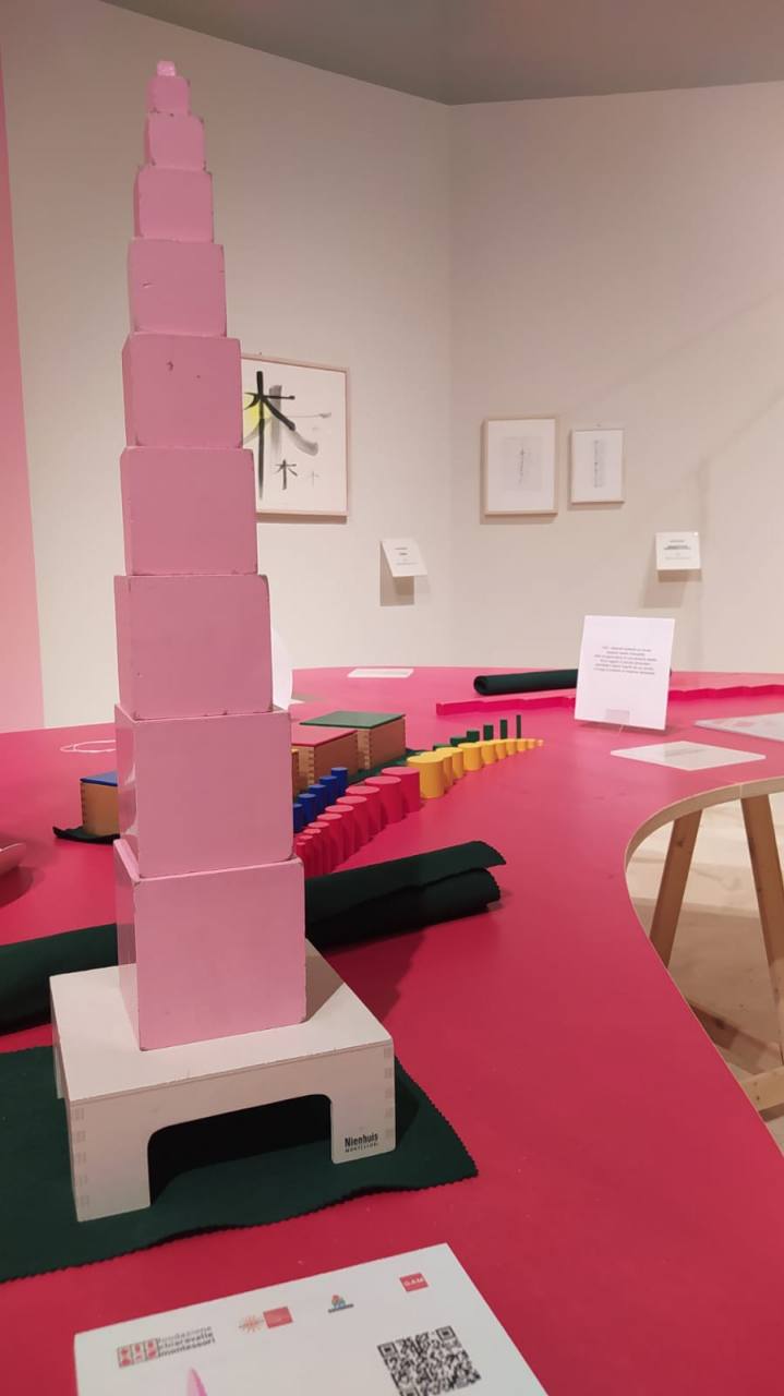 toccare la bellezza mostra munari montessori bambini