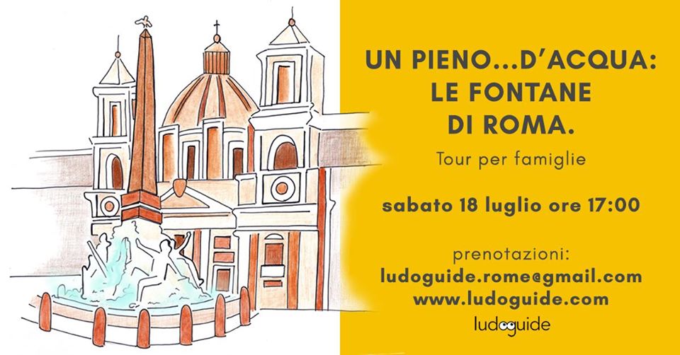 tour fontanelle roma per bambini