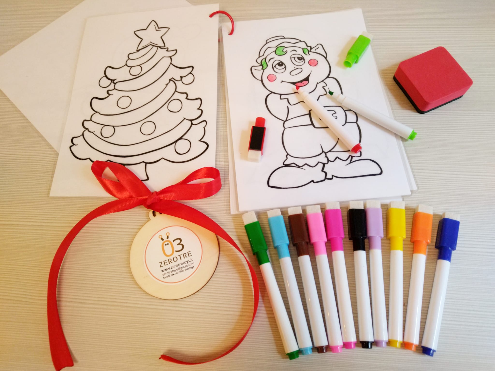 zerotre giochi montessoriani montessori educativi artigianali regalo natale bambini 2