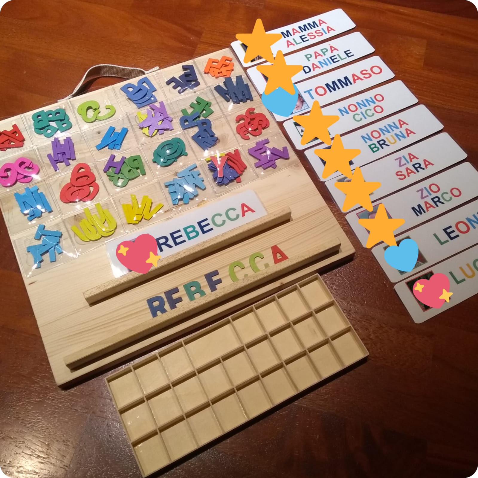 zerotre pannelli sensoriali giochi legno montessori neonati bambini roma artigianato 4