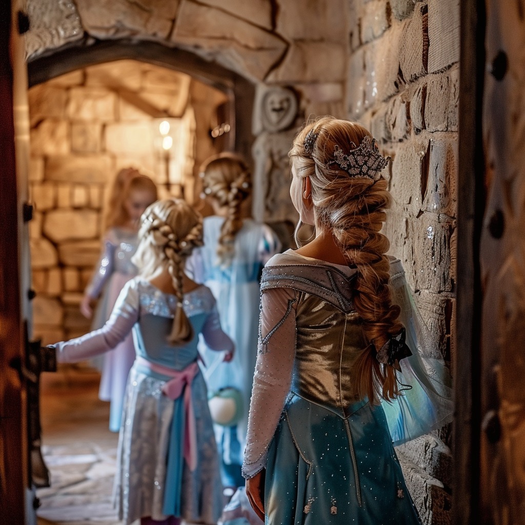 principesse supereroi evento a roma per bambini castello di lunghezza