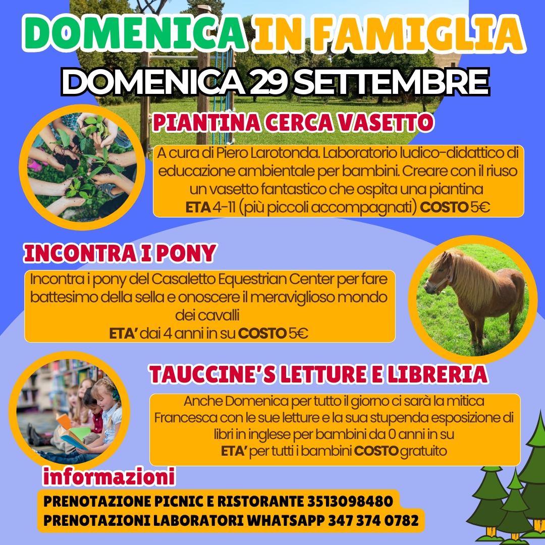 eventi per bambini a roma gratis