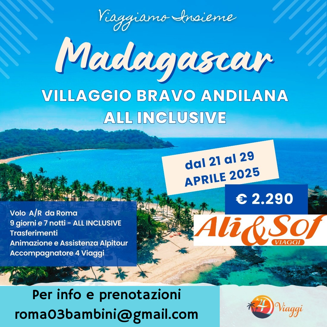 VIAGGIO PER FAMIGLIE CON BAMBINI IN MADAGASCAR ALL INCLUSIVE 10