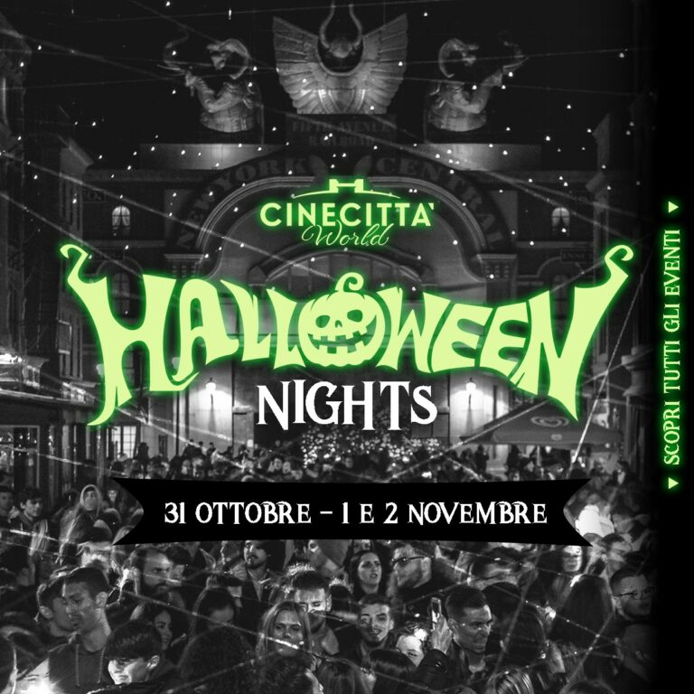 Il Più Grande Halloween Party in Italia Ti Aspetta a Cinecittà World!