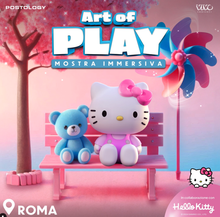 Hello Kitty e il mondo magico di Art of Play arrivano a Roma!