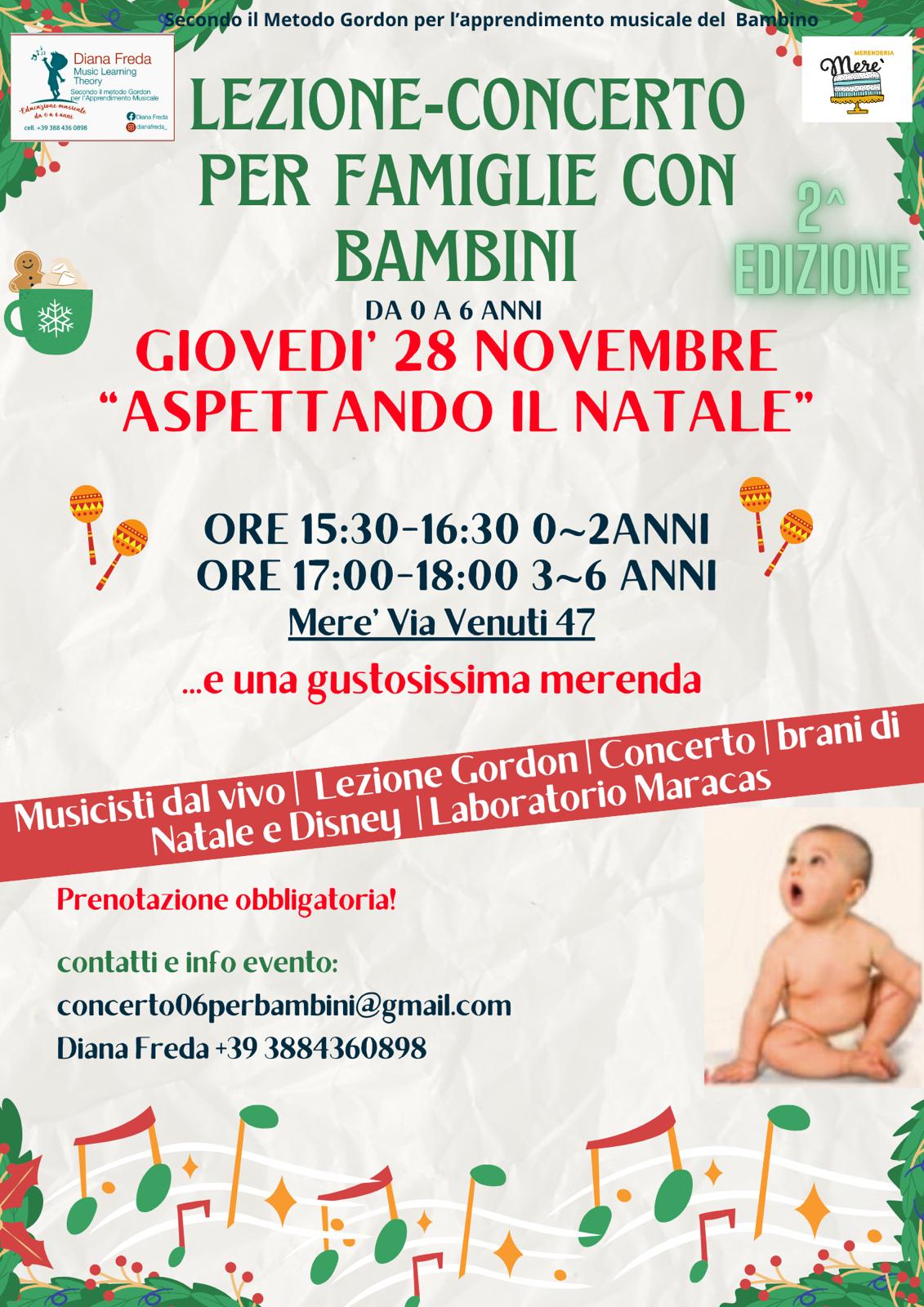 Evento Musicale per Bambini da Merè: Un Natale a Tutta Musica!